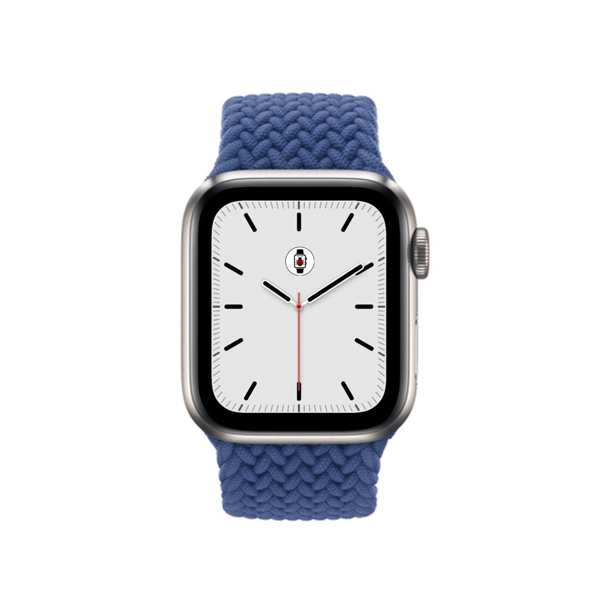 Atlantic Blue BB Braided Solo Loop Apple Watch Band - BugBands