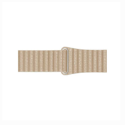 Beige BB Leather Loop Apple Watch Band - BugBands