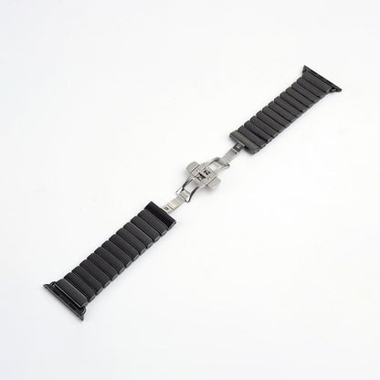 Black BB Ceramic Bracelet for Apple Watch - BugBands