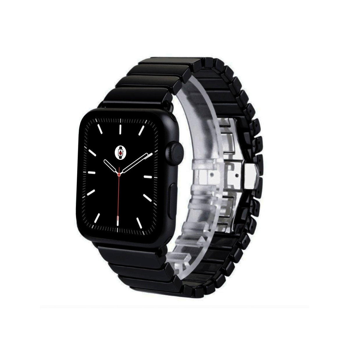 Black BB Ceramic Bracelet for Apple Watch - BugBands