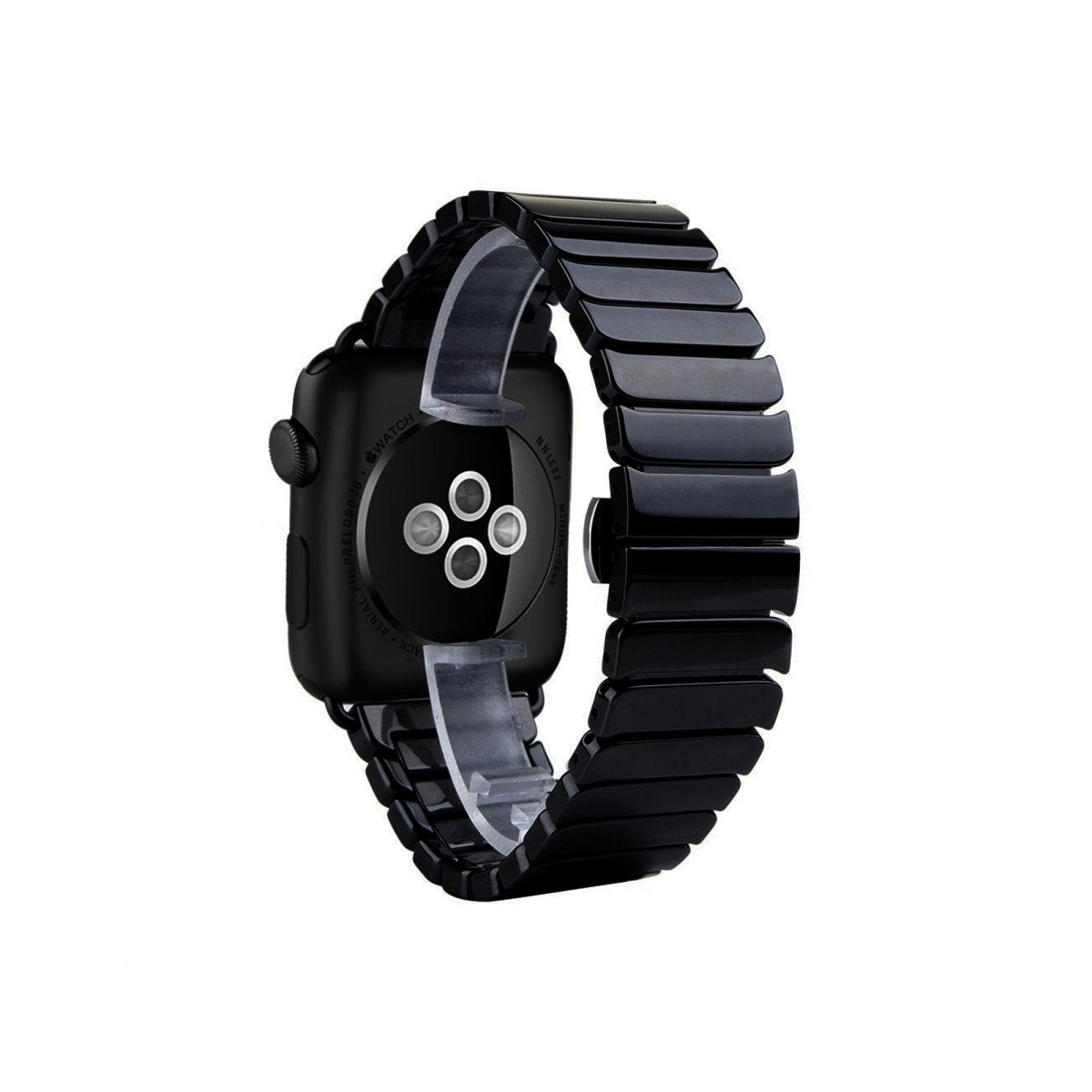 Black BB Ceramic Bracelet for Apple Watch - BugBands