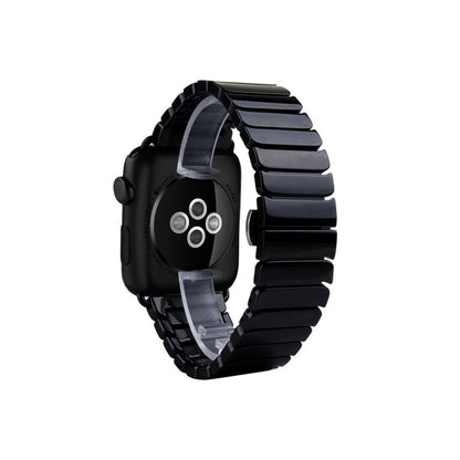 Black BB Ceramic Bracelet for Apple Watch - BugBands