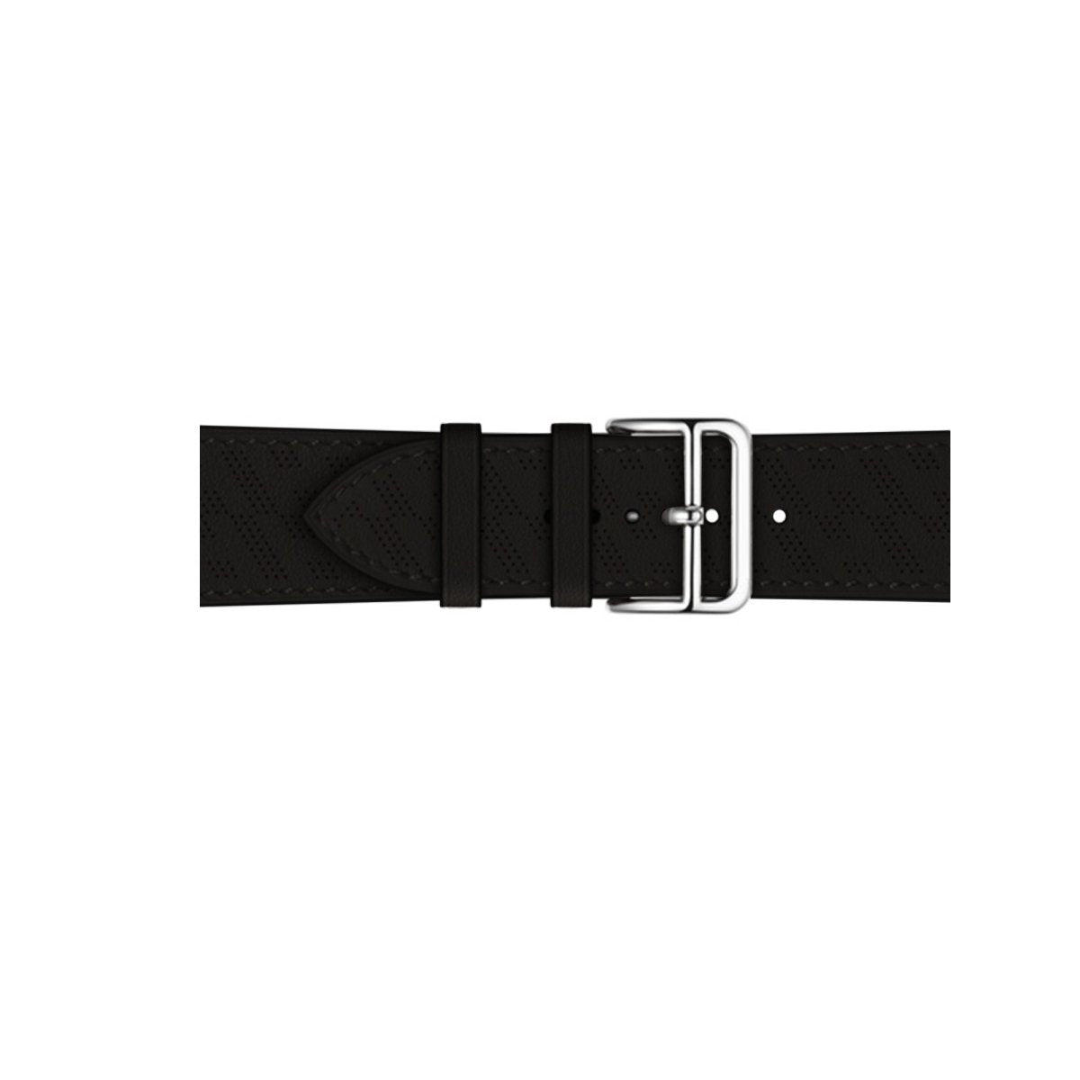 Black BB H Diagonal Single Tour Apple Watch Band - BugBands