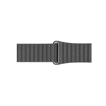 Black BB Leather Loop Apple Watch Band - BugBands