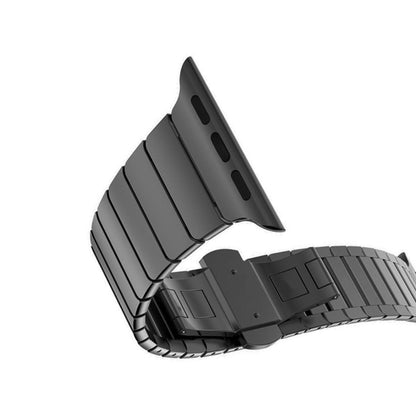 Black BB Link Bracelet for Apple Watch - BugBands