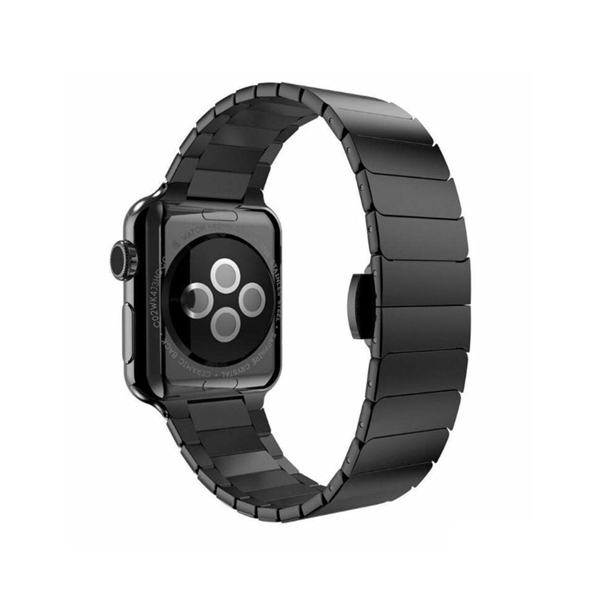 Black BB Link Bracelet for Apple Watch - BugBands