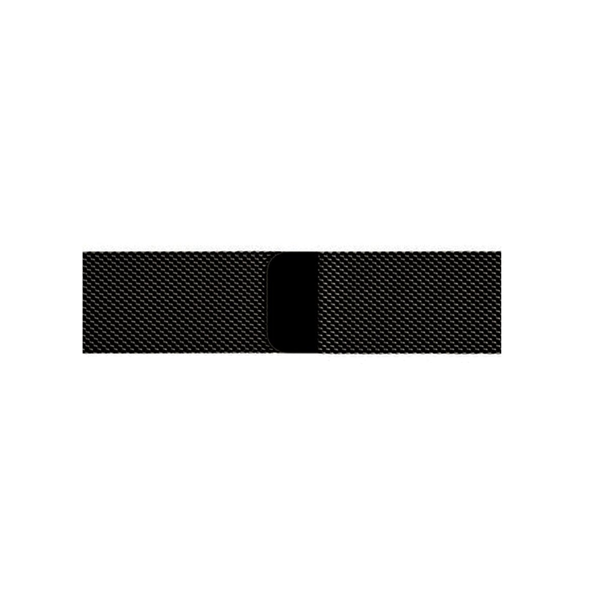 Black BB Milanese Loop Apple Watch Band - BugBands