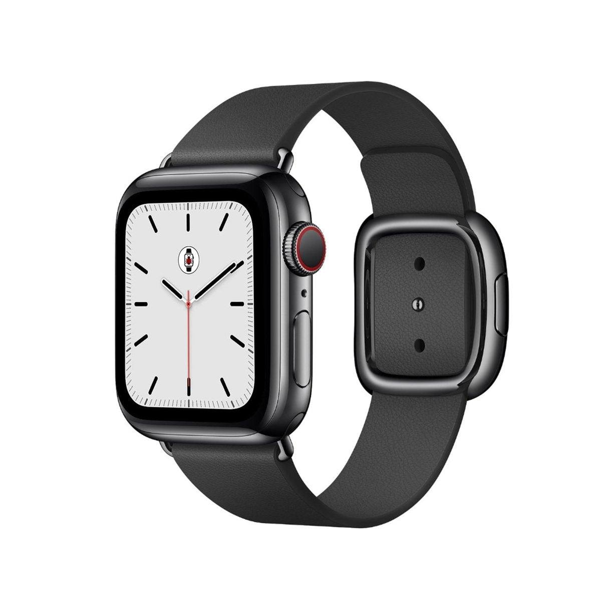 Black BB Modern Buckle Apple Watch Band - BugBands