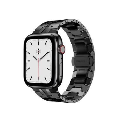 Black BB Modern Steel Bracelet for Apple Watch - BugBands