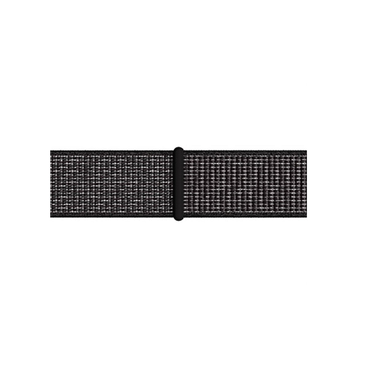 Black BB Nylon Sport Loop Apple Watch Band - BugBands