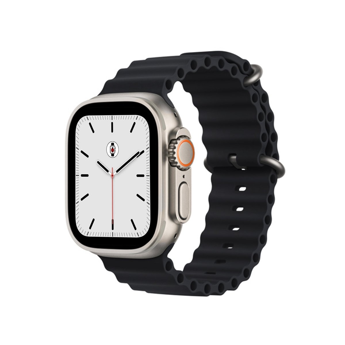 Black BB Ocean Apple Watch Band - BugBands