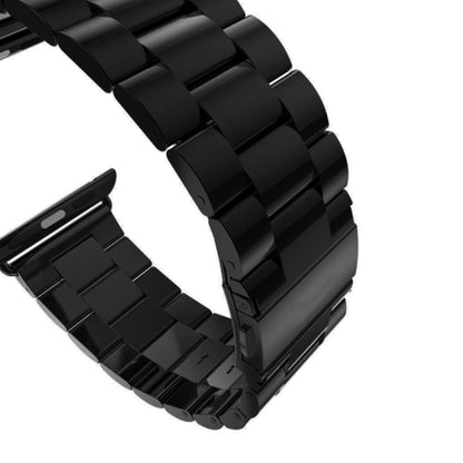 Black BB Steel Bracelet for Apple Watch - BugBands