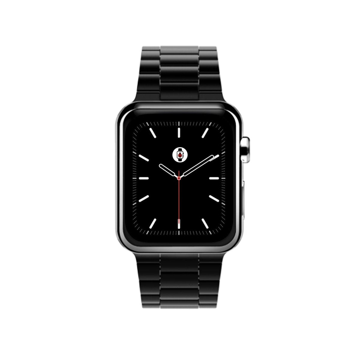 Black BB Steel Bracelet for Apple Watch - BugBands