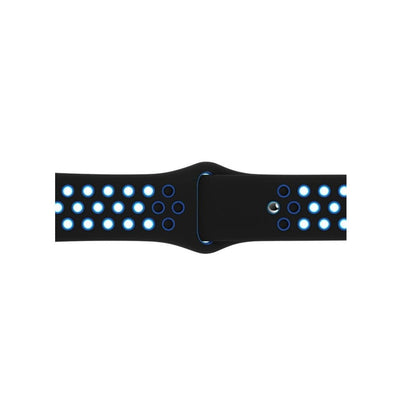 Black & Blue BB Sport Fit Apple Watch Band - BugBands