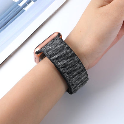 Black Denim BB Magnetic Link Apple Watch Band - BugBands