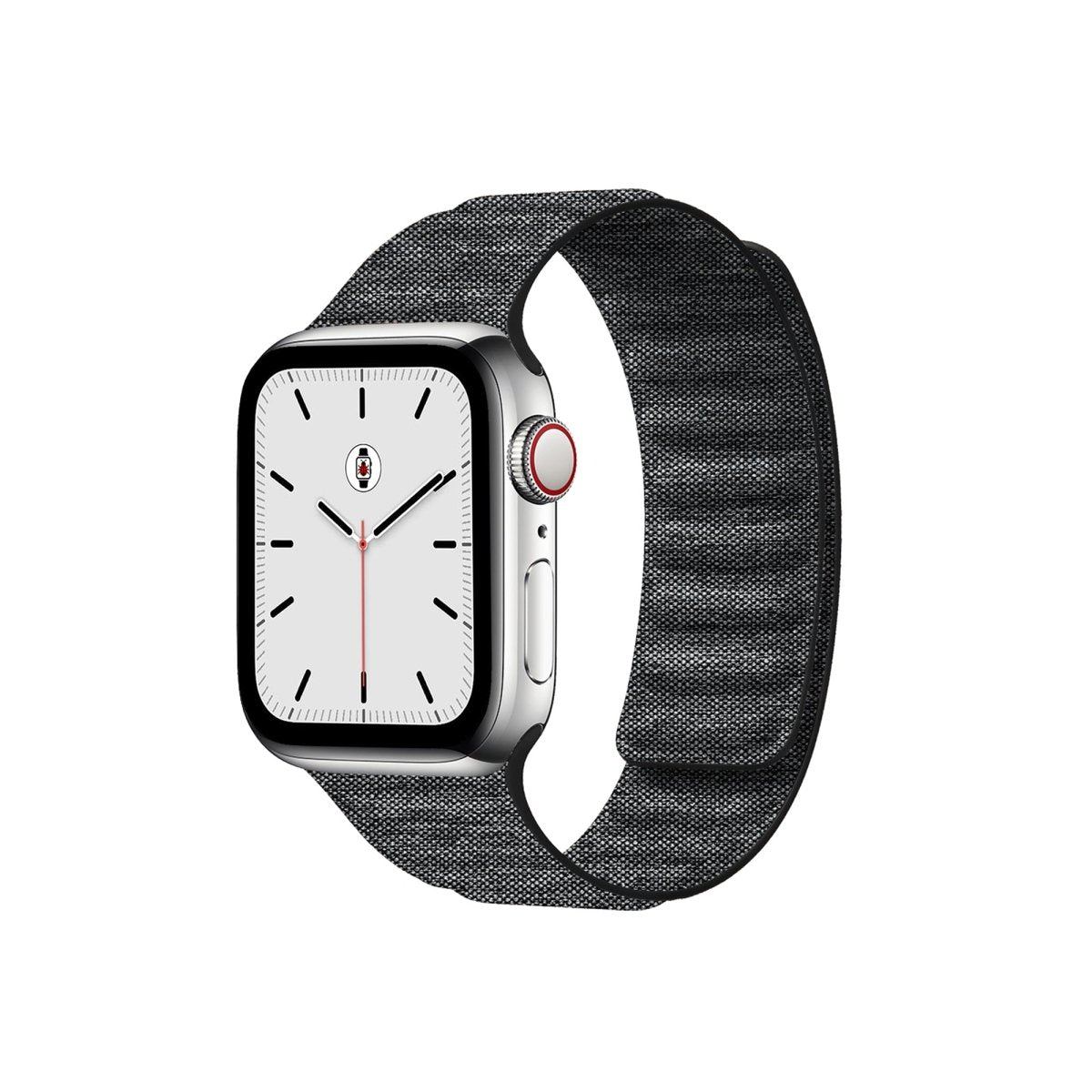 Black Denim BB Magnetic Link Apple Watch Band - BugBands