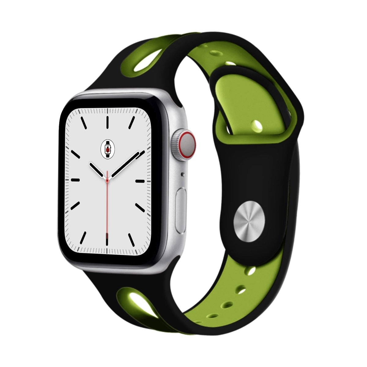 Black & Green BB Modern Sport Apple Watch Band - BugBands