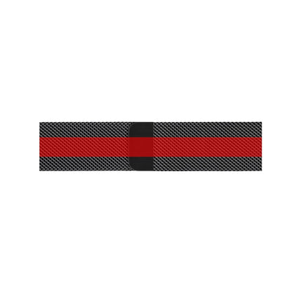 Black & Red BB Milanese Loop Apple Watch Band - BugBands