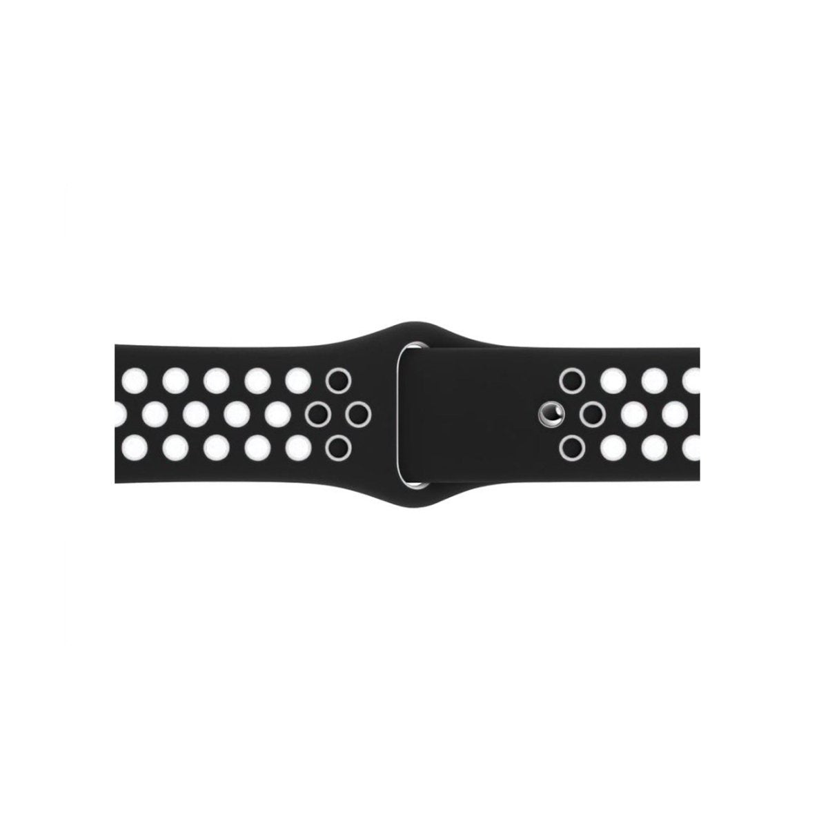 Black & White BB Sport Fit Apple Watch Band - BugBands