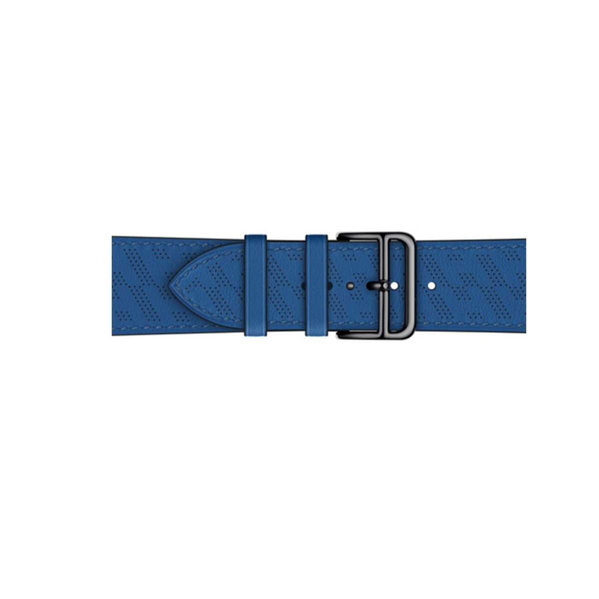 Blue BB H Diagonal Single Tour Apple Watch Band - BugBands