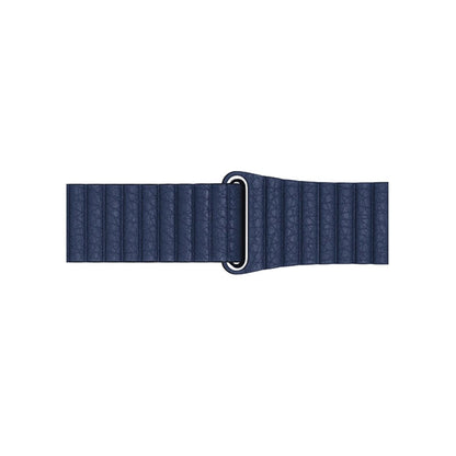 Blue BB Leather Loop Apple Watch Band - BugBands