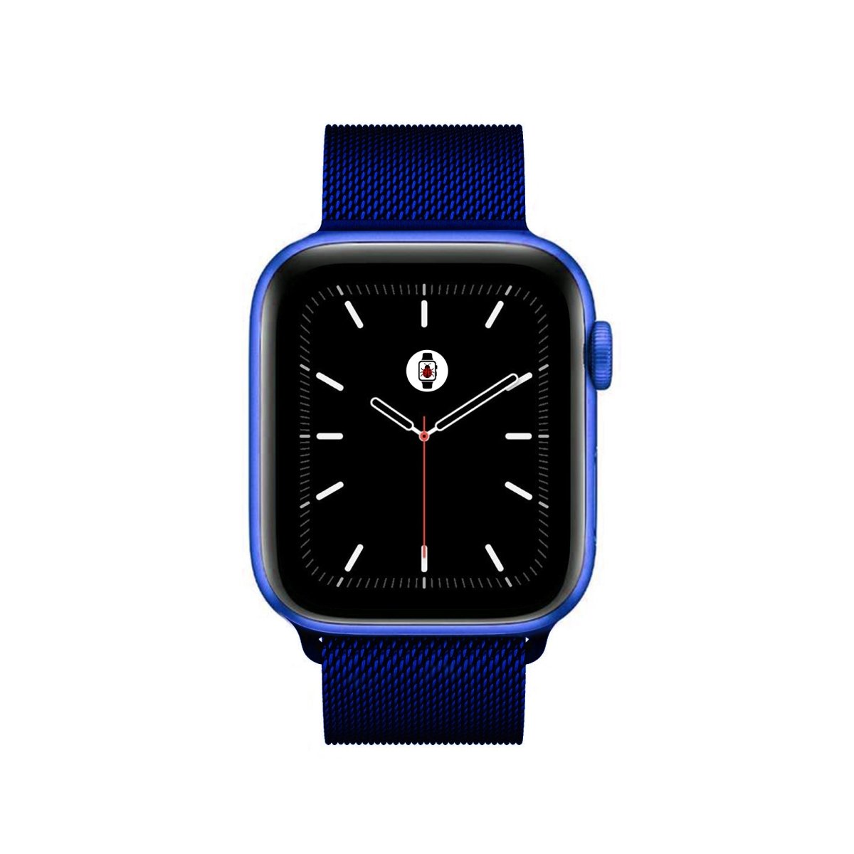 Blue BB Milanese Loop Apple Watch Band - BugBands