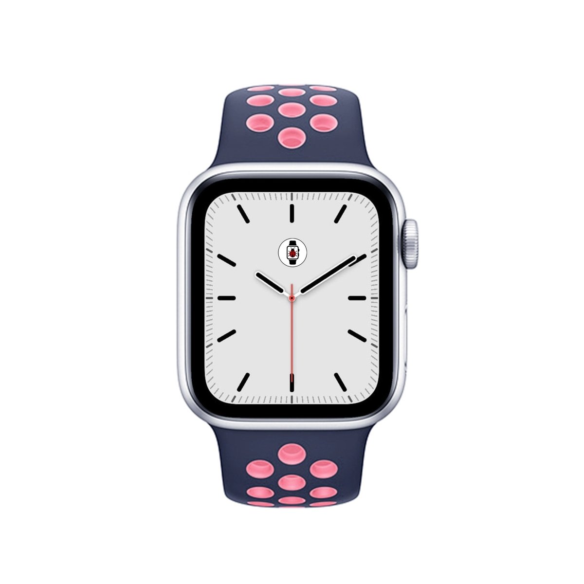 Blue & Pink BB Sport Fit Apple Watch Band - BugBands