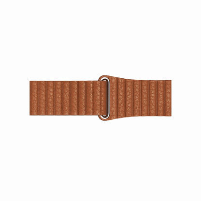 Brown BB Leather Loop Apple Watch Band - BugBands