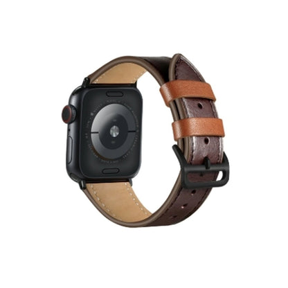 Brown in Brown BB Cocktail Leather Apple Watch Band - BugBands