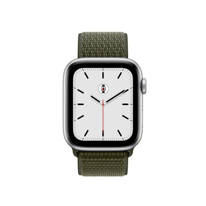 Cargo Khaki BB Nylon Sport Loop Apple Watch Band - BugBands