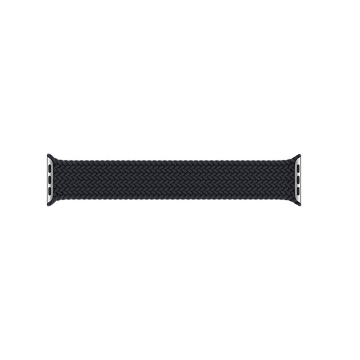 Charcoal BB Braided Solo Loop Apple Watch Band - BugBands