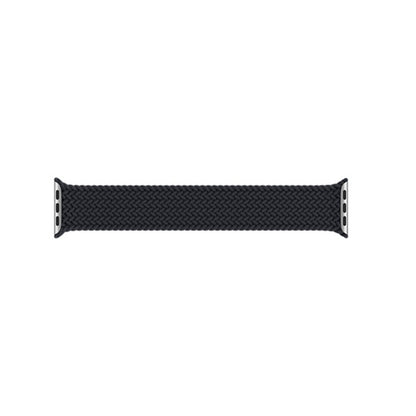 Charcoal BB Braided Solo Loop Apple Watch Band - BugBands