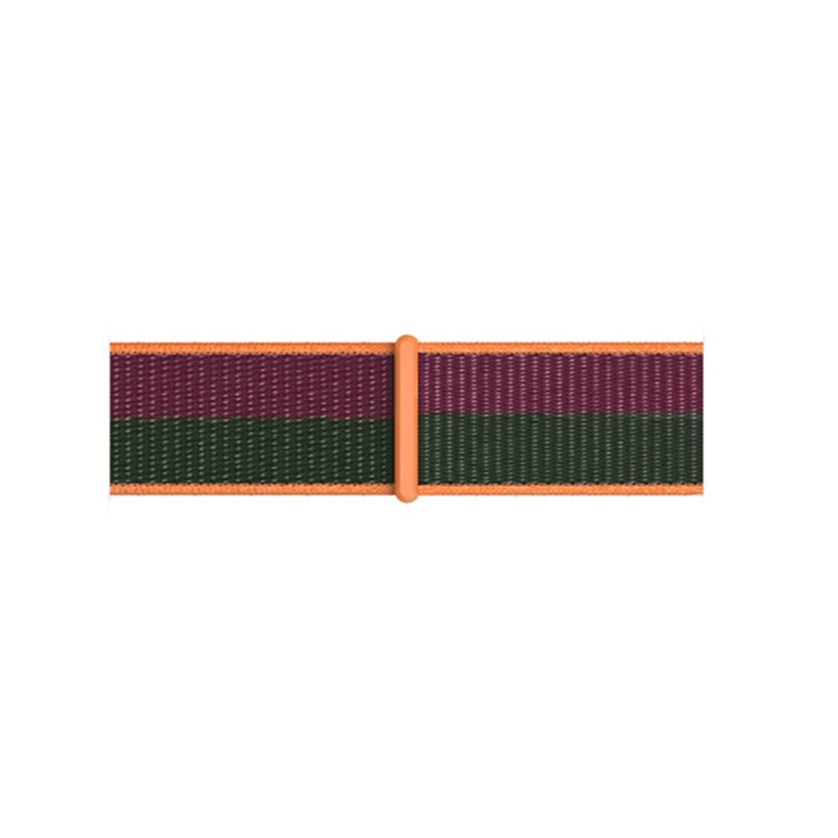 Dark Cherry/Forest Green BB Nylon Sport Loop Apple Watch Band - BugBands