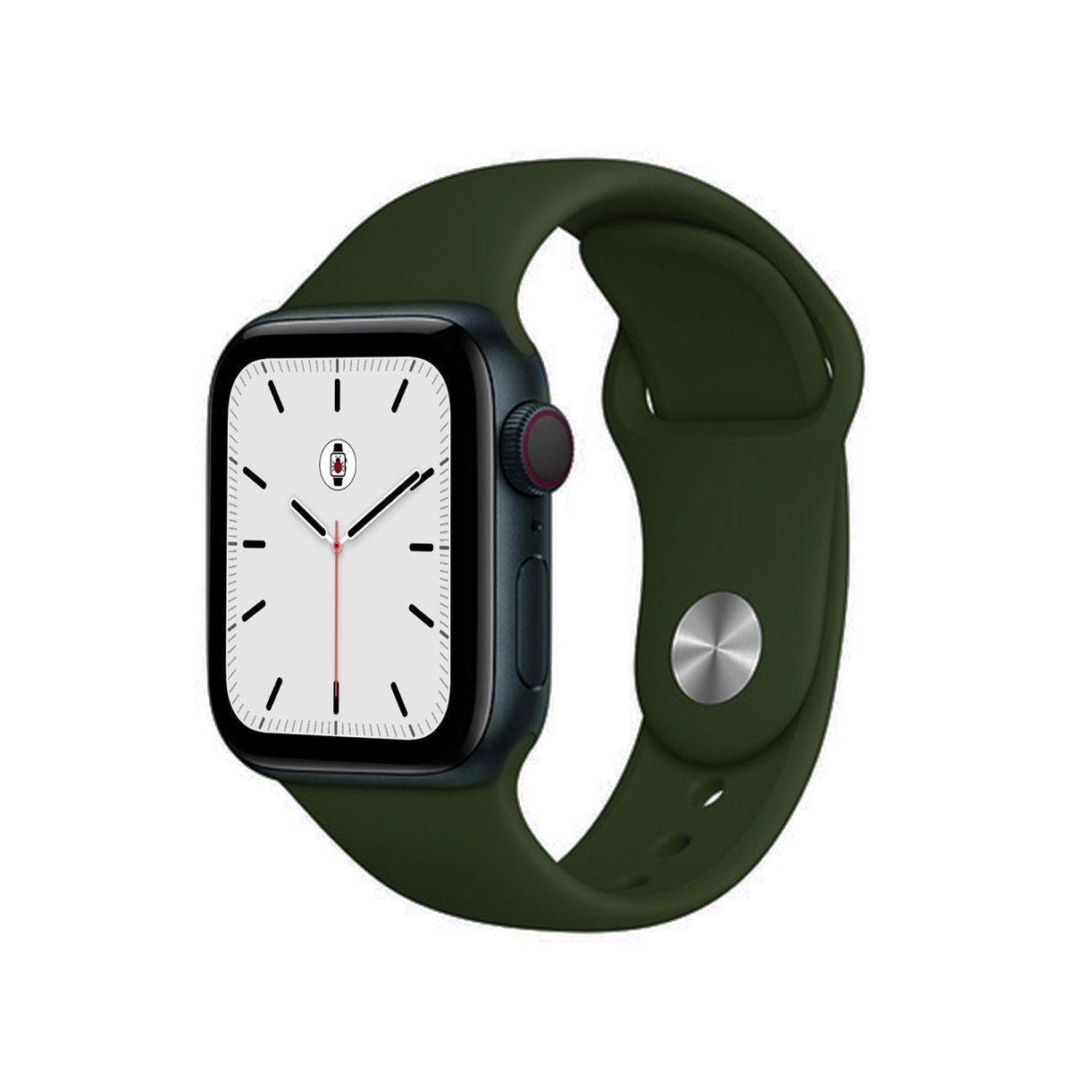 Dark Olive BB Sport Apple Watch Band - BugBands