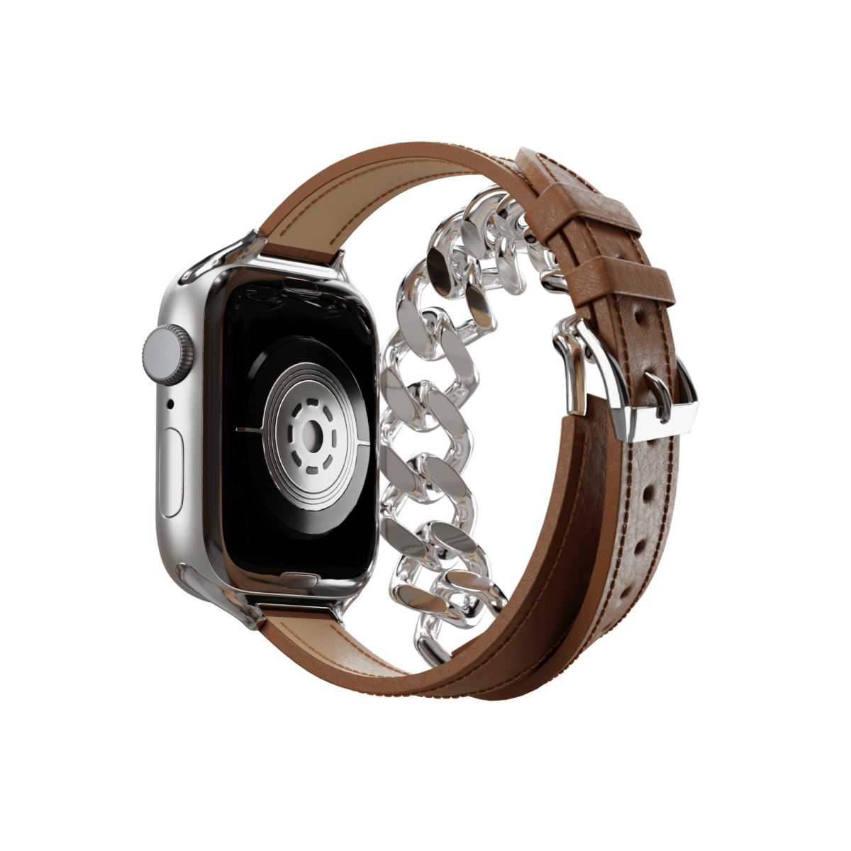 Fauve BB Attelage Metal Double Tour Apple Watch Band - BugBands