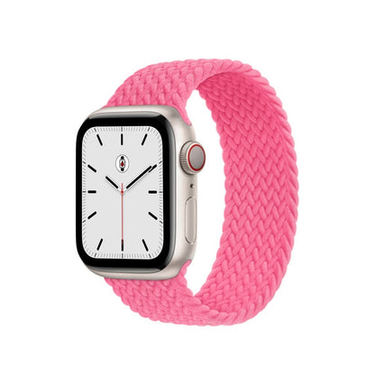 Flamingo BB Braided Solo Loop Apple Watch Band - BugBands