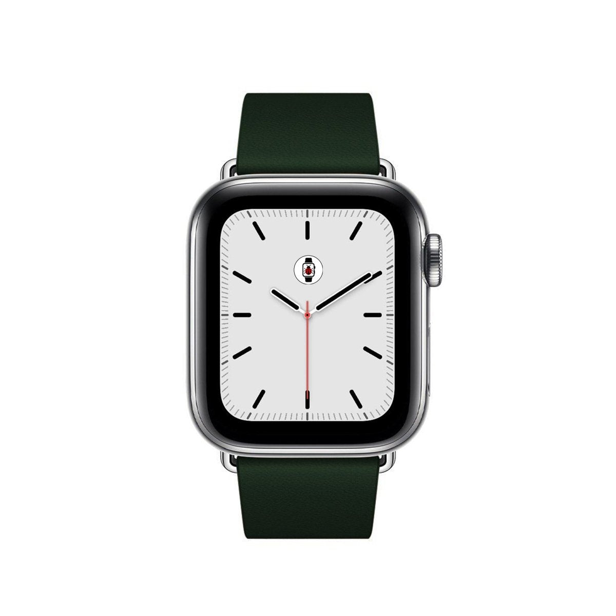 Forest Green BB Modern Buckle Apple Watch Band - BugBands