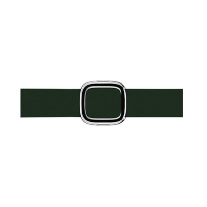 Forest Green BB Modern Buckle Apple Watch Band - BugBands