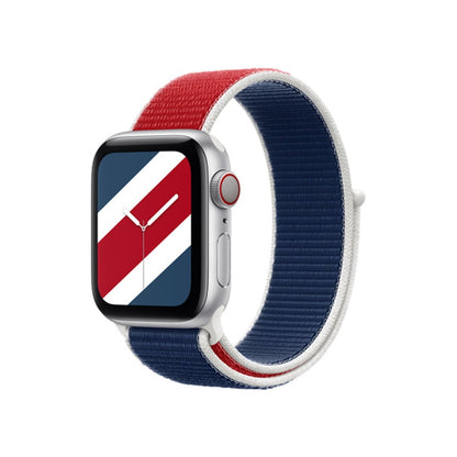 Great Britain BB International Collection Nylon Sport Loop Apple Watch Band - BugBands