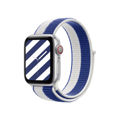 Greece BB International Collection Nylon Sport Loop Apple Watch Band - BugBands