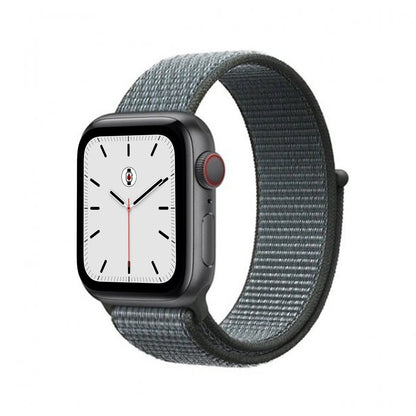 Grey BB Nylon Sport Loop Apple Watch Band - BugBands