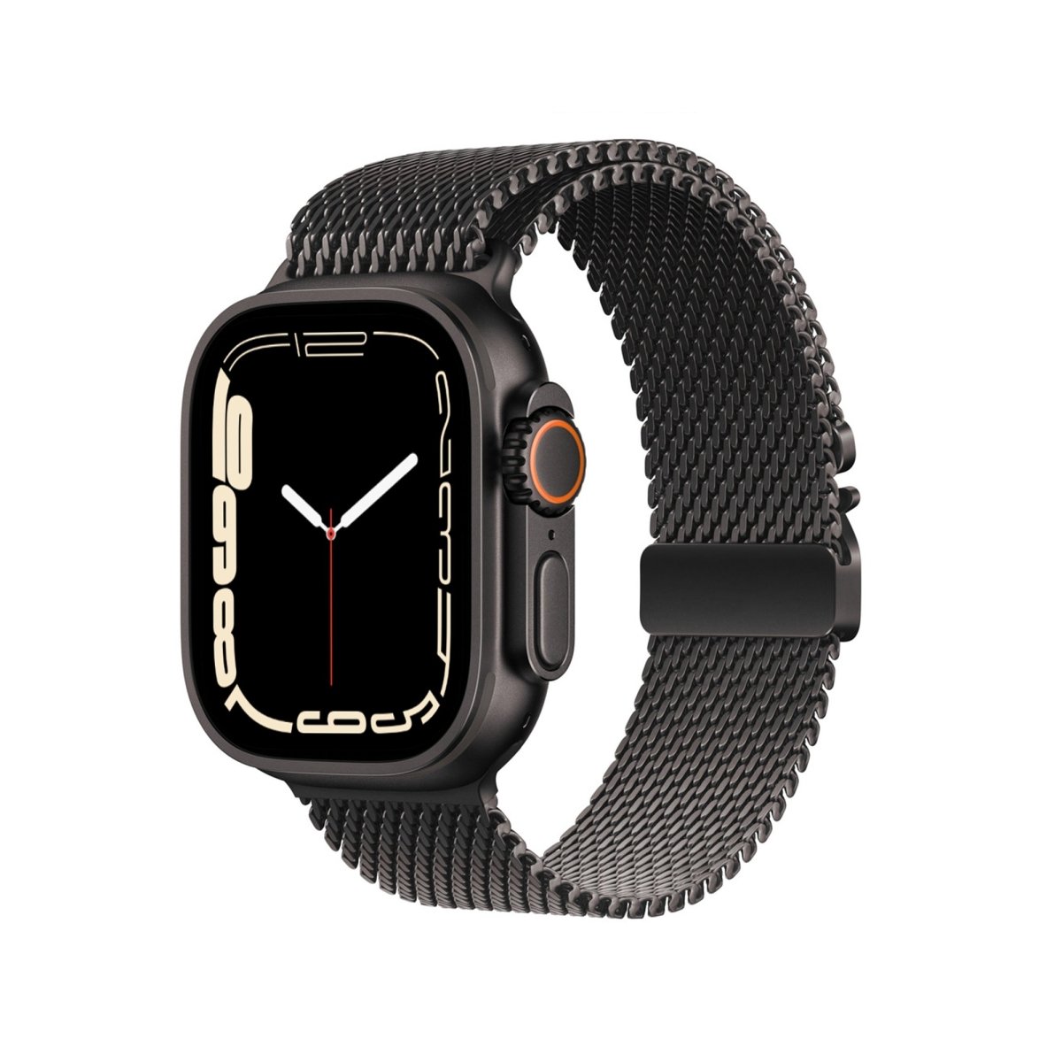 Grey Titanium Milanese Loop Apple Watch Band - BugBands