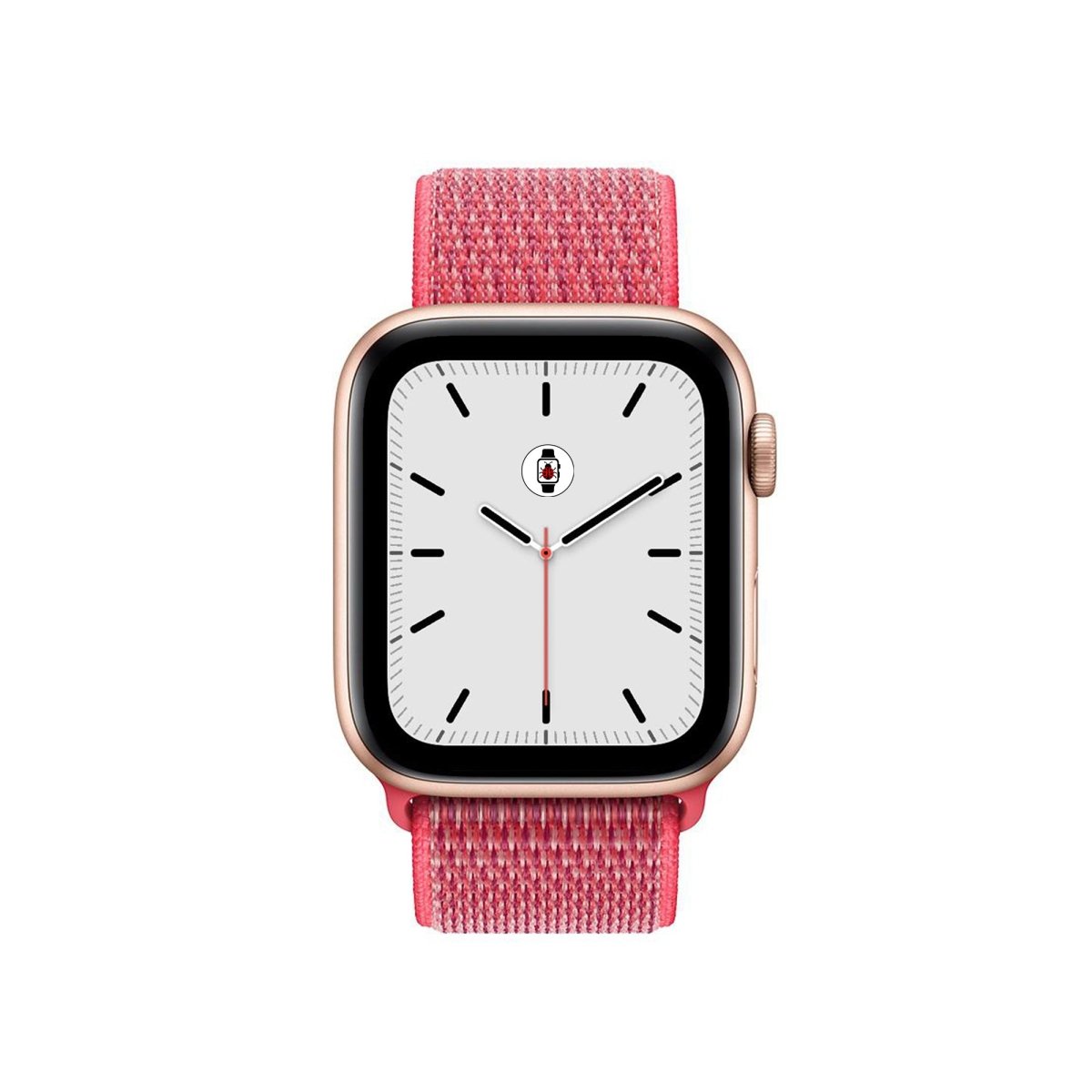 Hibiscus BB Nylon Sport Loop Apple Watch Band - BugBands