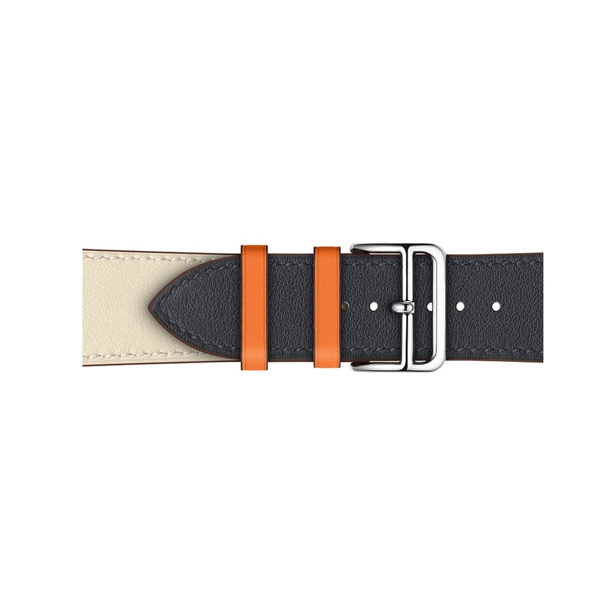 Indigo/Craie/Orange BB Single Tour Apple Watch Band - BugBands