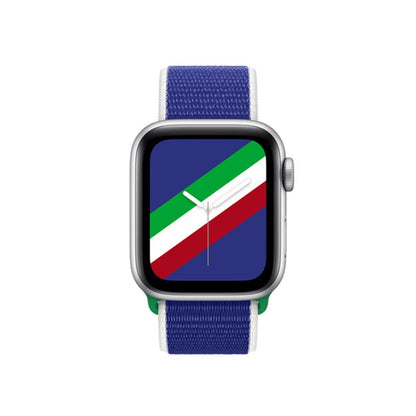 Italy BB International Collection Nylon Sport Loop Apple Watch Band - BugBands