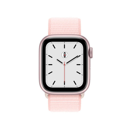 Light Pink BB Nylon Sport Loop Apple Watch Band - BugBands