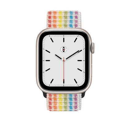 Light Pride BB Nylon Sport Loop Apple Watch Band - BugBands