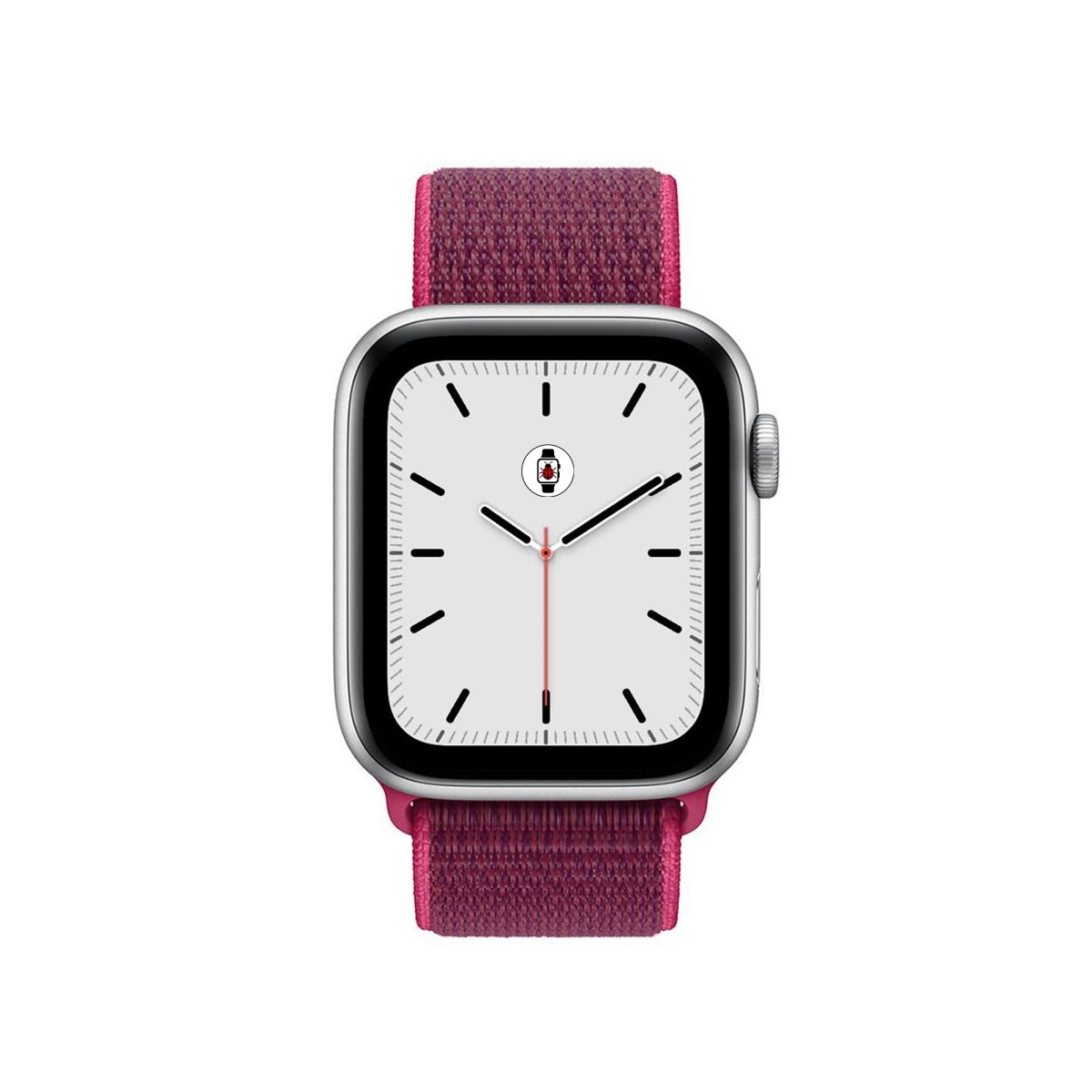 Magenta BB Nylon Sport Loop Apple Watch Band - BugBands