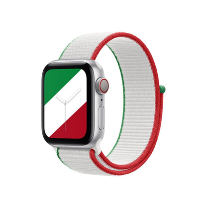 Mexico BB International Collection Nylon Sport Loop Apple Watch Band - BugBands