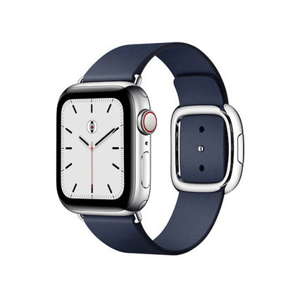 Midnight Blue BB Modern Buckle Apple Watch Band - BugBands